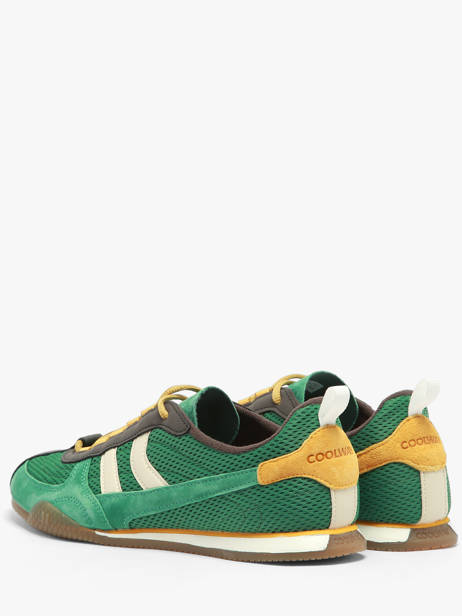 Sneakers In Leather Coolway Green men 8663808 other view 2
