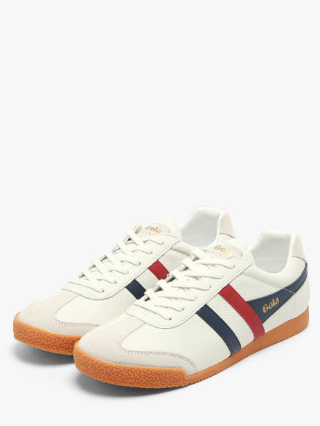 Sneakers In Leather Gola White men CMB426XE other view 1