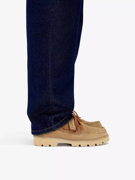 Chaussures Derbies En Cuir Clarks Marron men 26186419 vue secondaire 1