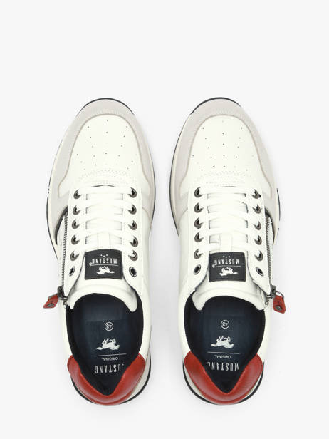 Sneakers Mustang White men M0281002 other view 3