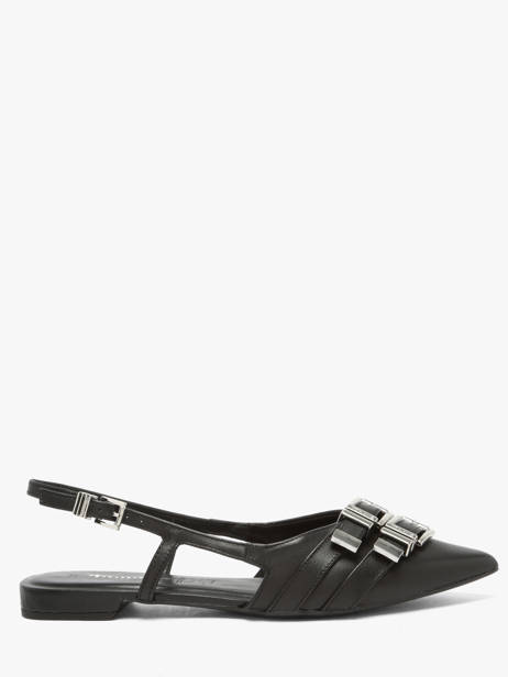 Ballerinas In Leather Tamaris Black accessoires 46