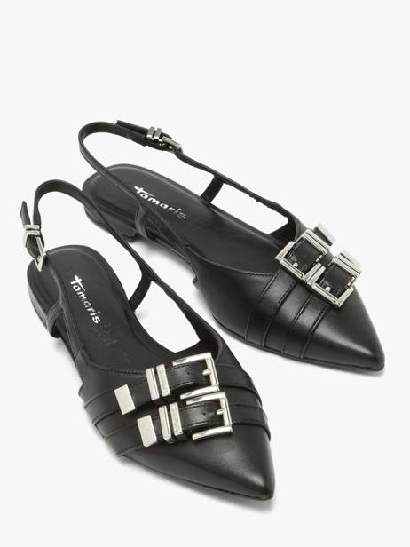 Ballerinas In Leather Tamaris Black accessoires 46 other view 1