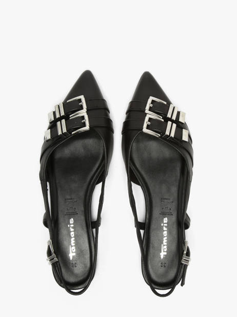 Ballerinas In Leather Tamaris Black accessoires 46 other view 3