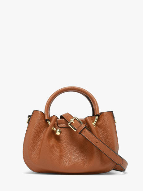 Sac Bandoulière Gretel Ted lapidus Marron gretel TLAU8934 vue secondaire 3