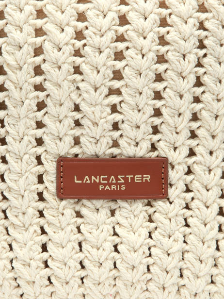 Sac Bandoulière Tresse Coton Lancaster Beige tresse coton 68 vue secondaire 2