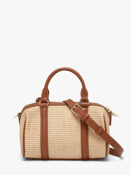 Sac Bandoulière Mini Osier Italie Lancaster Beige mini osier italie 72 vue secondaire 3