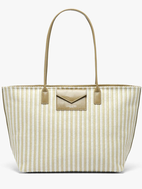 Sac Porté épaule Kba Mariniere Osier Lancaster Beige kba mariniere osier 79