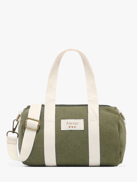Sac Bandoulière Amour Toile Coton Miniprix Vert amour toile 8084