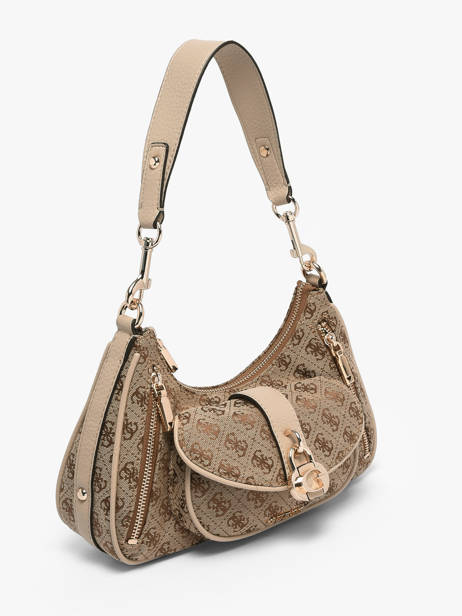 Sac Porté épaule Jessa Polyester Guess Marron jessa JG836218 vue secondaire 1