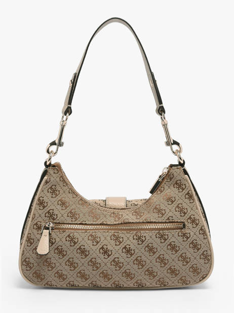 Sac Porté épaule Jessa Polyester Guess Marron jessa JG836218 vue secondaire 3
