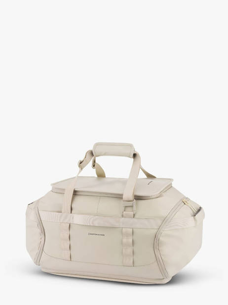 Cabin Duffle Bag Backpack Backpack Kapten and son Beige backpack LISBOMDU other view 2