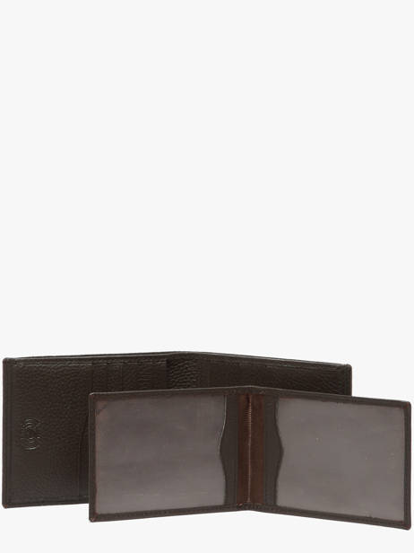 Portefeuille Caviar Cuir Crinkles Marron caviar 14124 vue secondaire 2