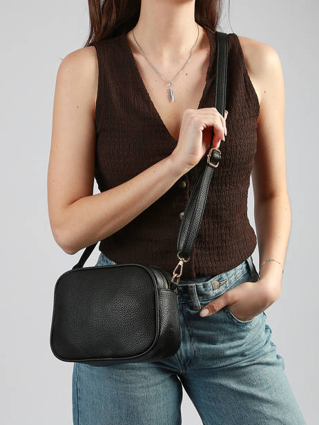 Sac Bandoulière New Grain Miniprix Noir new grain 1464 vue secondaire 1