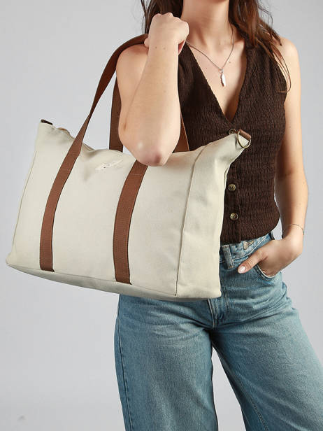 Sac Porté épaule A4 Amour Toile Coton Miniprix Beige amour toile 8087 vue secondaire 1