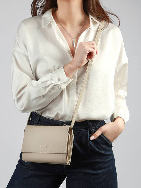 Sac Bandoulière Thelma Cuir Nathan baume Beige n city 12 vue secondaire 1