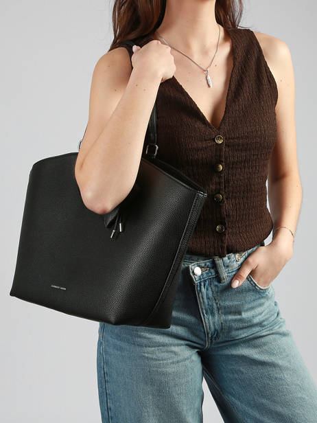 Tote Bag Estée With Bag Charm Laurent david Black ld bags 73 other view 1