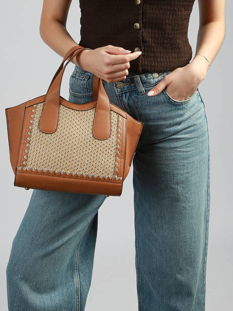 Rosalie Satchel With Strap Laurent david Brown ld bags 968 other view 1