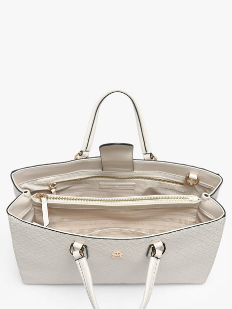 Sac Porté Main Th Daily Polyester Tommy hilfiger Blanc th daily AW18418 vue secondaire 2