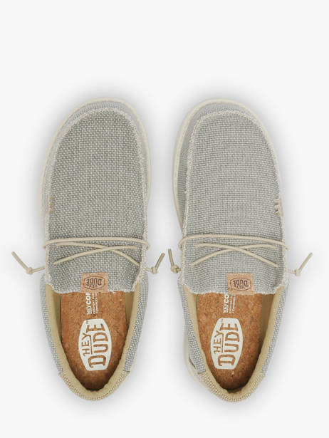 Mocassins Wally Braided Hey dude Bleu men 40003 vue secondaire 3