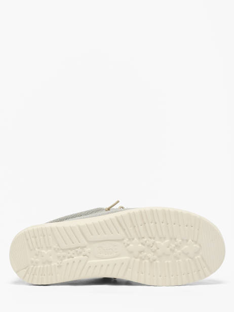 Mocassins Wally Braided Hey dude Bleu men 40003 vue secondaire 4