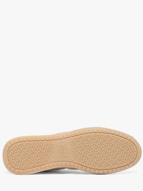 Sneakers En Cuir Mam'zelle Beige women CSGLO37 vue secondaire 4