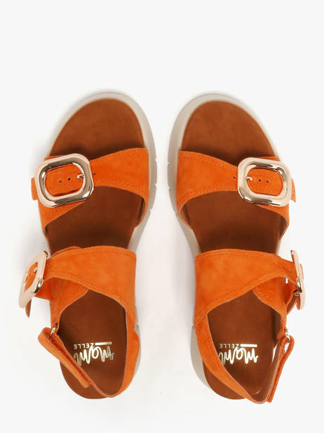 Sandales En Cuir Mam'zelle Orange women CSGNQ06 vue secondaire 3