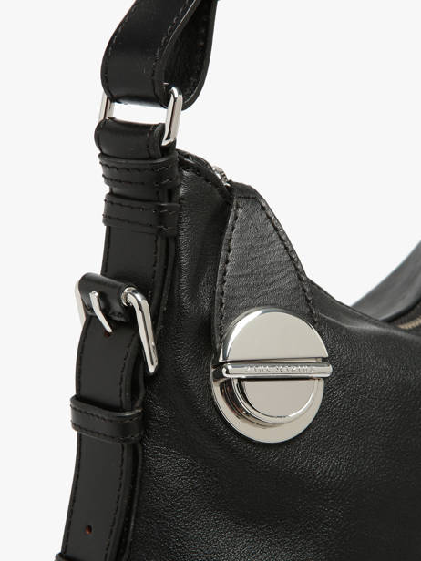 Sac Porté épaule Vintage Cuir Paul marius Noir vintage ELLIOTHB vue secondaire 2