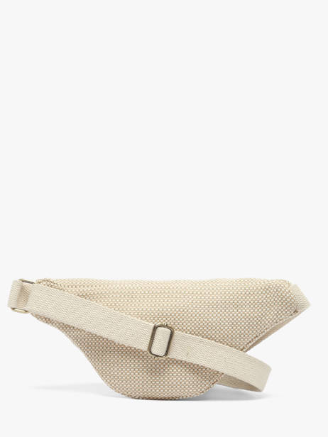 Sac Banane Hindbag Beige tressage TS vue secondaire 3