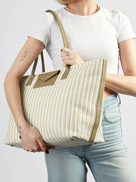 Sac Porté épaule Kba Mariniere Osier Lancaster Beige kba mariniere osier 79 vue secondaire 1