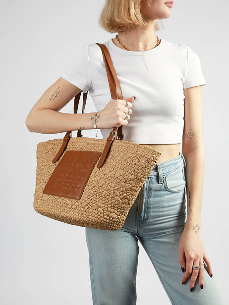 Sac Porté épaule Le Panier Lancaster Marron le panier 80 vue secondaire 1