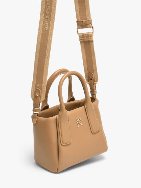 Sac Porté Main Th Essential Polyester Tommy hilfiger Beige th essential AW18371 vue secondaire 2