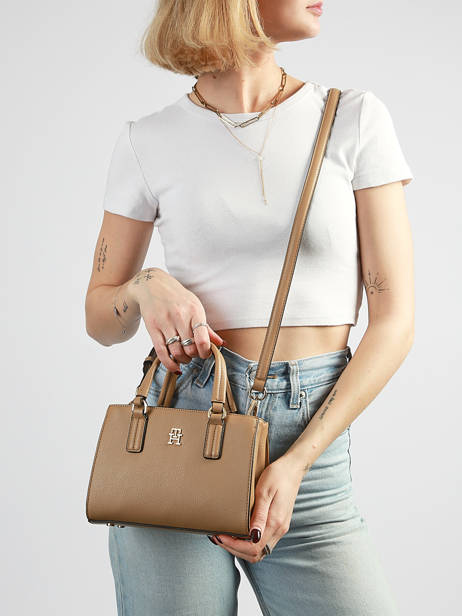 Satchel Th Daily Tommy hilfiger Brown th daily AW18379 other view 1