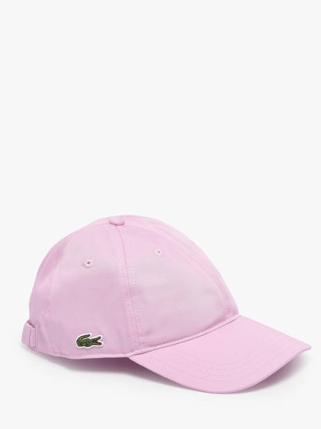 Cap Lacoste Pink accessoires RK044000 other view 1