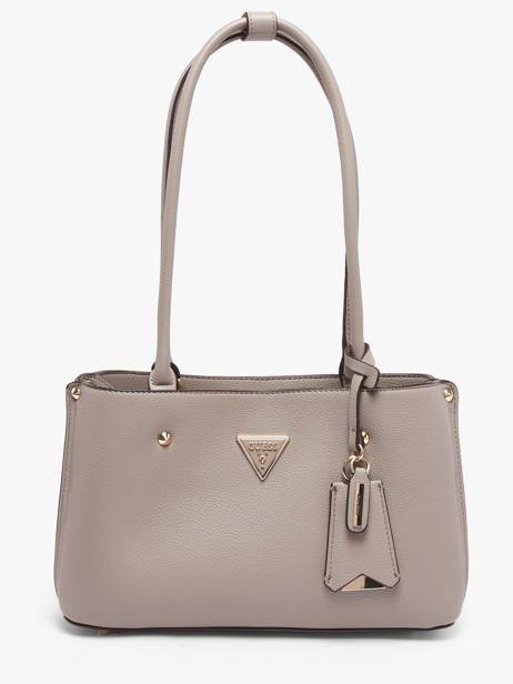Shoulder Bag Meridian Polyurethane Guess Gray meridian BG697409