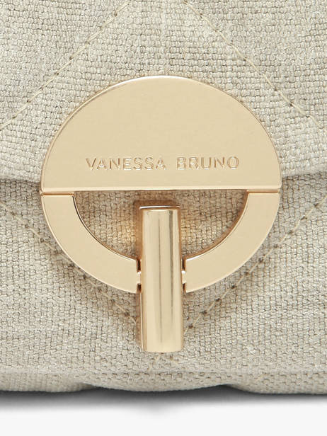 Shoulder Bag Moon Linen Vanessa bruno Beige moon 70V40326 other view 3