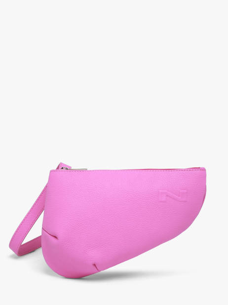 Sac Bandoulière City Perle Cuir Nathan baume Rose n city N1811000