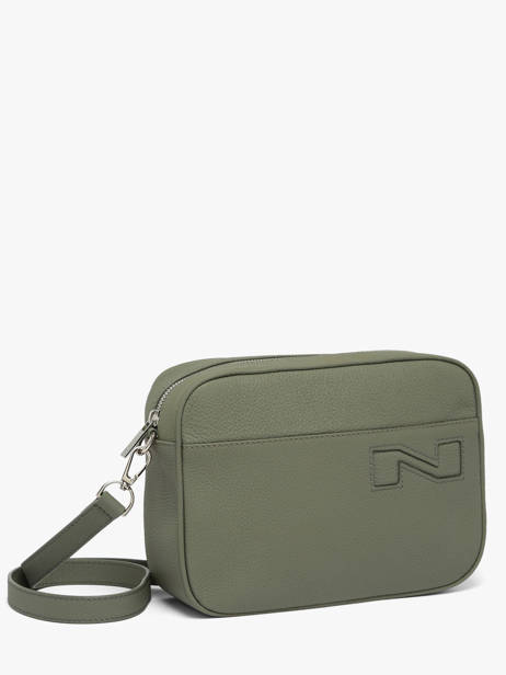 Sac Bandoulière N City Louvain Cuir Nathan baume Vert n city 7 vue secondaire 2