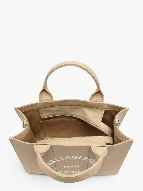 Small Tote Bag Rsg Cotton Karl lagerfeld Beige rsg A1W50010 other view 3