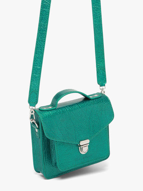 Leather Melle George Xs Star Crossbody Bag Paul marius Blue star GEORXSTA other view 2