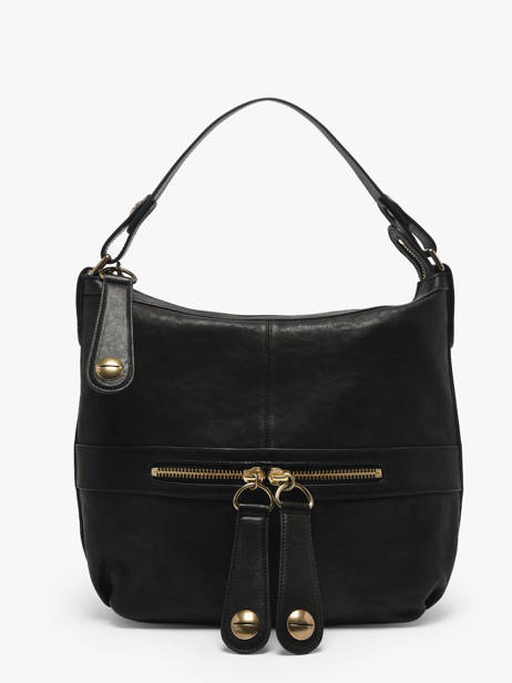 Leather Nomade Shoulder Bag Gerard darel Black midday B402