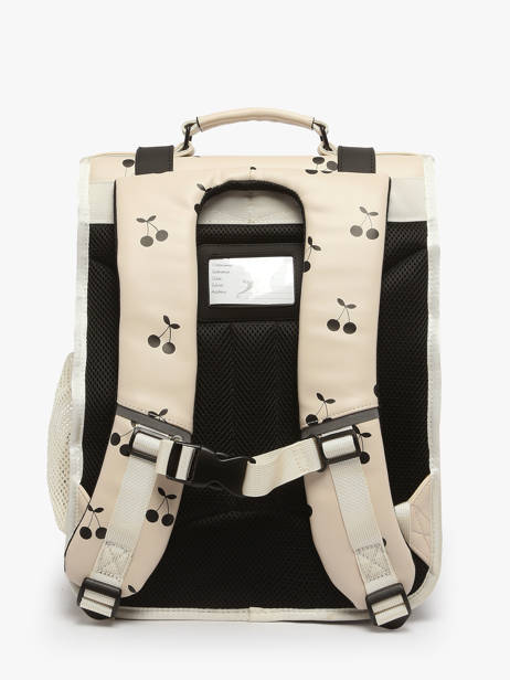 3-compartment Backpack Cameleon Beige vintage north PBVWSD39 other view 4