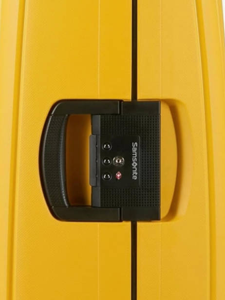 Hardside Luggage S'cure Samsonite Yellow s'cure 10U001 other view 1