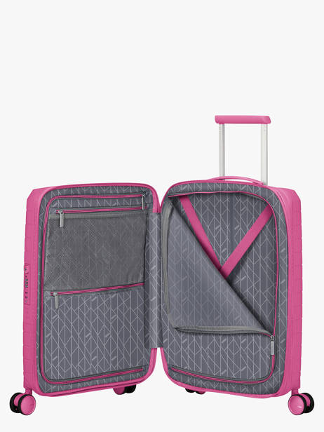 Expandable Cabin Luggage American tourister Pink fastforward 155259 other view 3