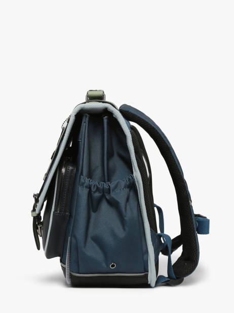 Satchel 2 Compartments Cameleon Blue vintage urban 27 other view 2