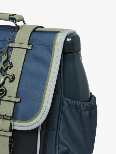 Satchel 2 Compartments Cameleon Blue vintage urban 27 other view 5