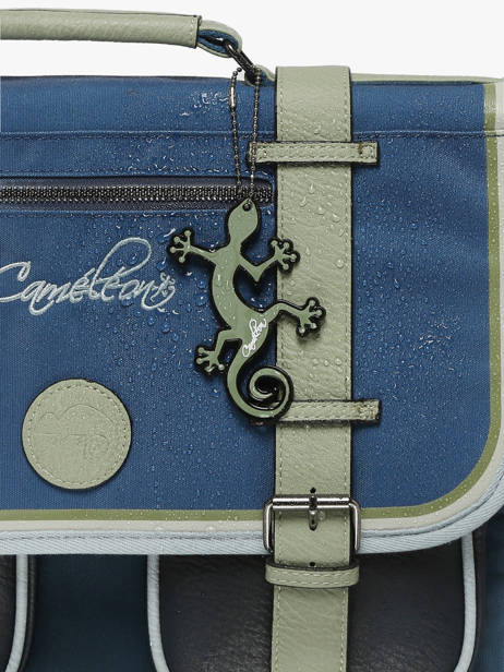 Satchel 2 Compartments Cameleon Blue vintage urban 27 other view 6
