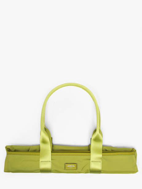 Sac Cabas Zippé M Mistral Rollable Nylon Et Cuir Lancel Vert mistral A13995 vue secondaire 6