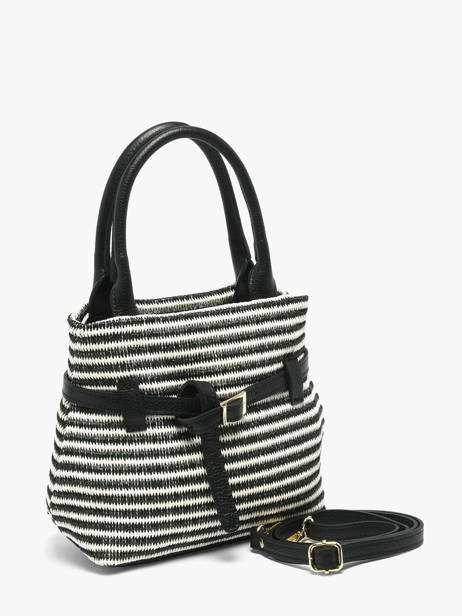 Shoulder Bag Raphia Milano Black raphia RA260202 other view 2