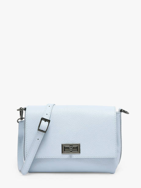 Shoulder Bag Caviar Leather Milano Blue caviar CA24061