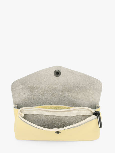 Coin Purse Caviar Leather Milano Yellow caviar CA23113 other view 1